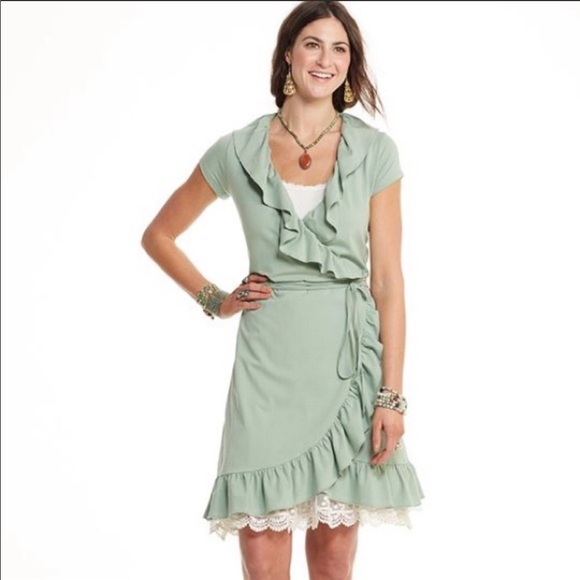 Matilda Jane Light As Air Wrap Dress - Picture 2 of 2